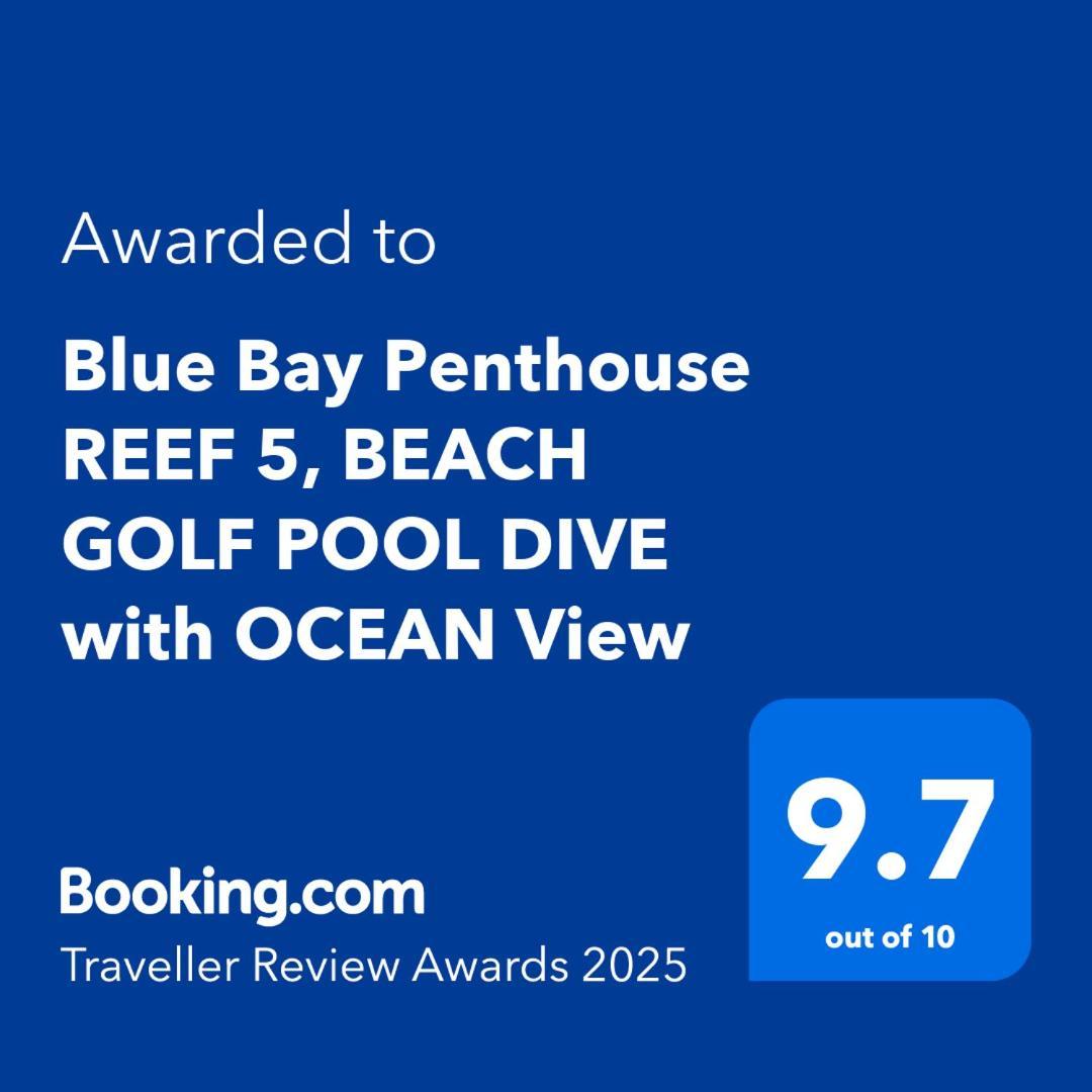 Blue Bay Penthouse Reef 5, Beach Golf Pool Dive With Ocean View Дорп-Синт-Михил Экстерьер фото